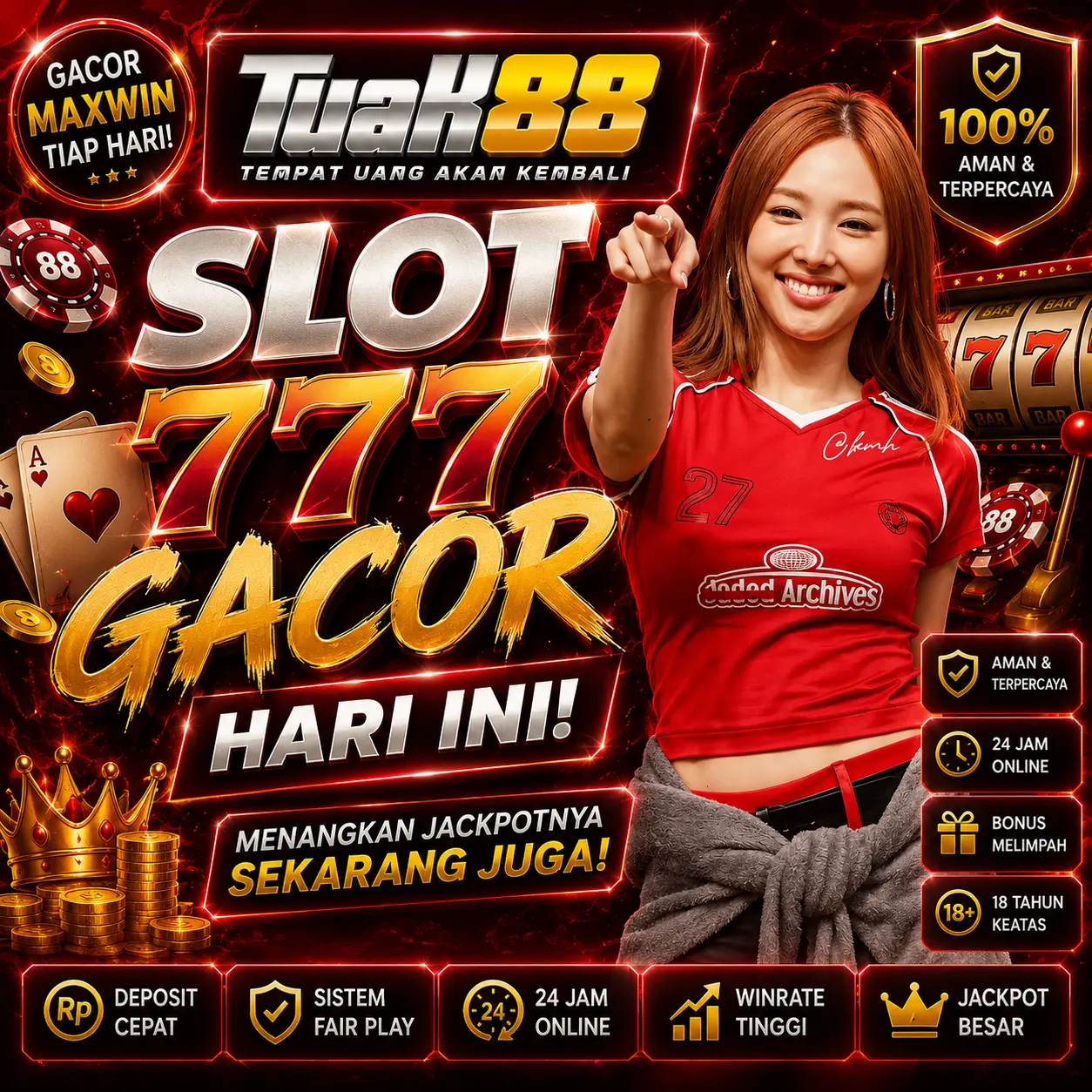 TUAK88 > Portal Kebanggaan Situs Raja Slot777 Gacor yang Paling Gampang Menang Hari Ini